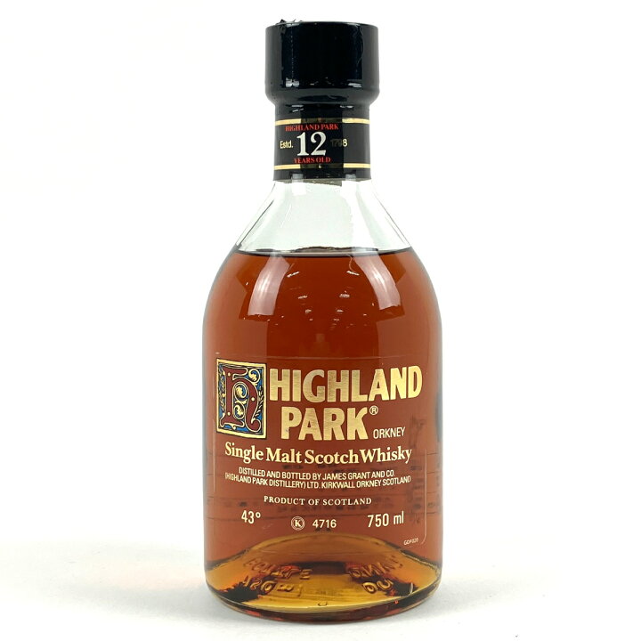 楽天市場】ハイランドパーク HIGHLAND PARK 12年 シルクプリント 750ml 