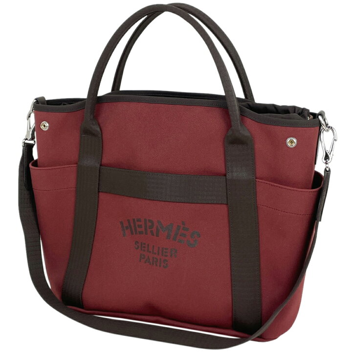 楽天市場】エルメス HERMES サック ド パンサージュ グルーム 2WAY  