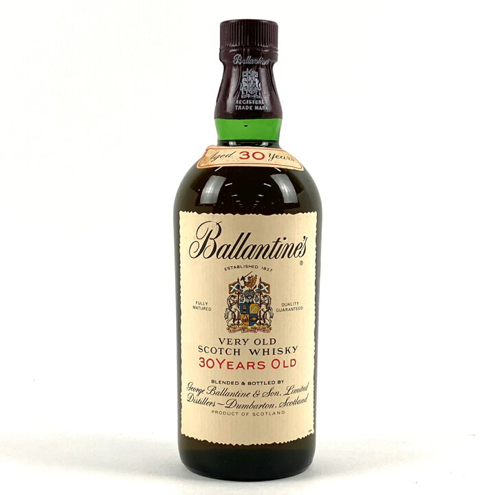 楽天市場】バランタイン Ballantines 30年 ベリーオールド 赤キャップ 