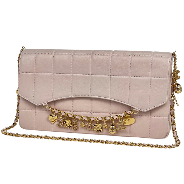 楽天市場】シャネル CHANEL チョコバー チェーン ショルダーバッグ 