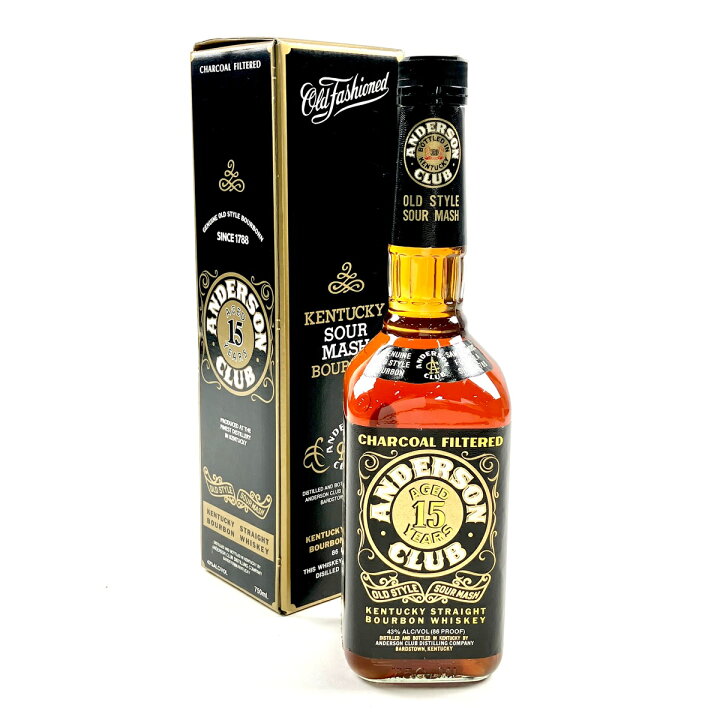 楽天市場】アンダーソンクラブ ANDERSON CLUB 15年 バーボン 750ml  
