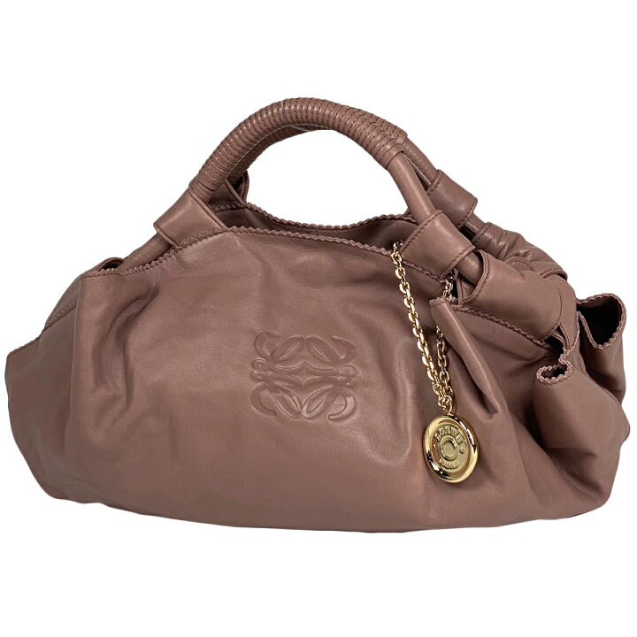楽天市場】ロエベ LOEWE ナッパアイレ 手提げ アナグラム ハンドバッグ  