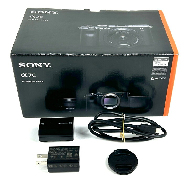 楽天市場】ソニー SONY α7C ズームレンズキット ILCE-7CL ブラック 
