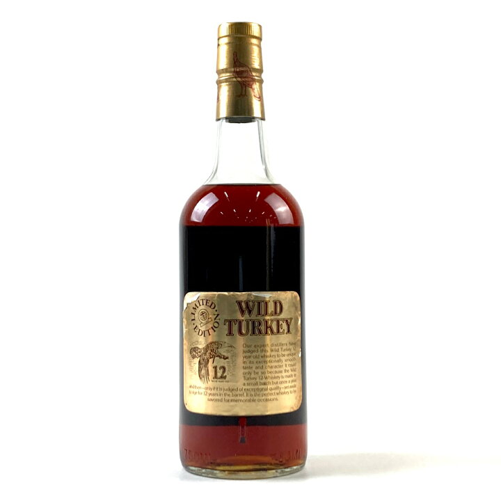 楽天市場】ワイルドターキー WILD TURKEY 12年 ゴールドラベル 