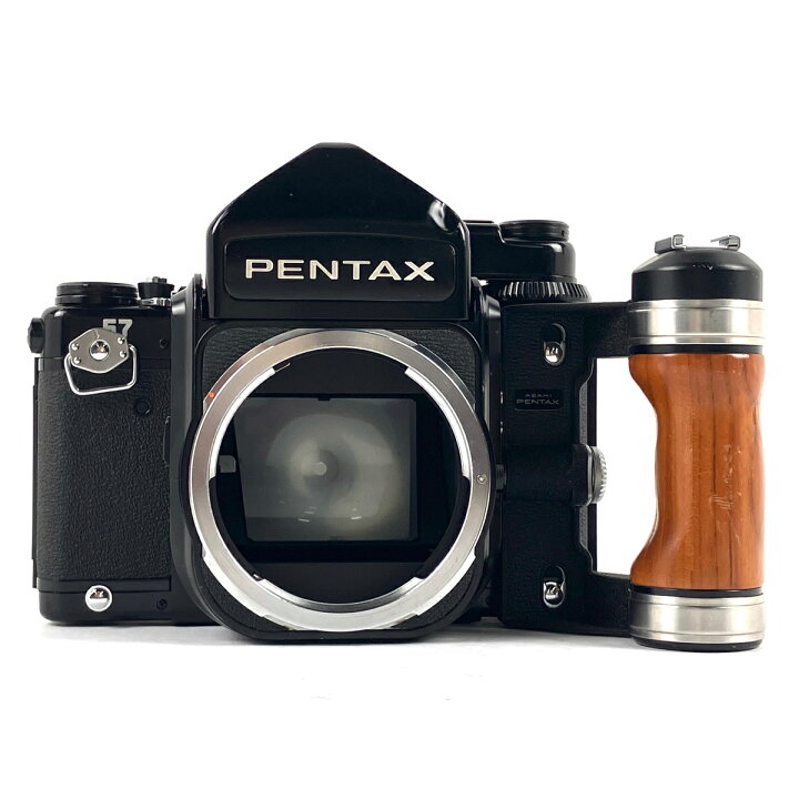 楽天市場】ペンタックス PENTAX 67 TTL ボディ ウッドグリップ付 中判 