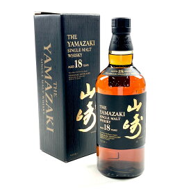 【東京都内限定お届け】 サントリー SUNTORY 山崎 18年 シングルモルト 700ml 国産ウイスキー 【中古】