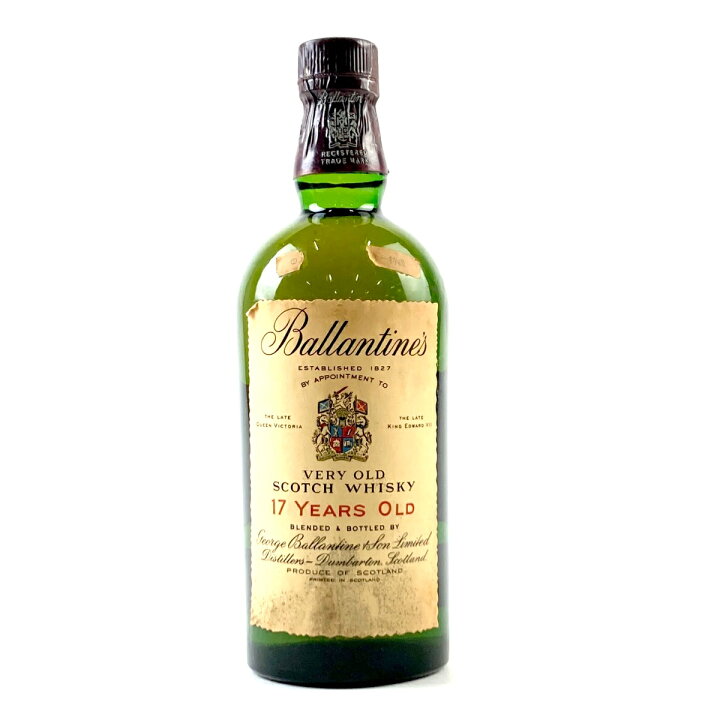 楽天市場】バランタイン Ballantines 17年 旧ボトル 赤青旗 760ml