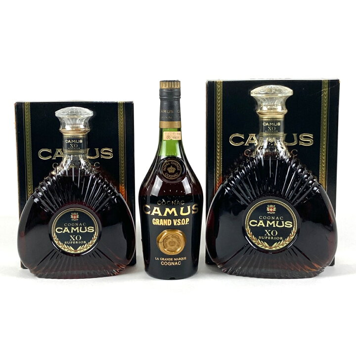 Camus XO & Grand V.S.O.P まとめて（楽天市場】3本 カミュ CAMUS XO 