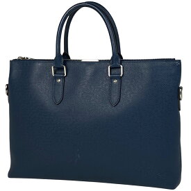 ルイ・ヴィトン Louis Vuitton アントン ブリーフケース ビジネスバッグ タイガ オセアン(ブルー) M34401 メンズ 【中古】