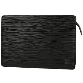 ルイ・ヴィトン Louis Vuitton ポシェット オム クラッチバッグ 手持ち セカンドバッグ エピ ノワール(ブラック) M52752 メンズ 【中古】