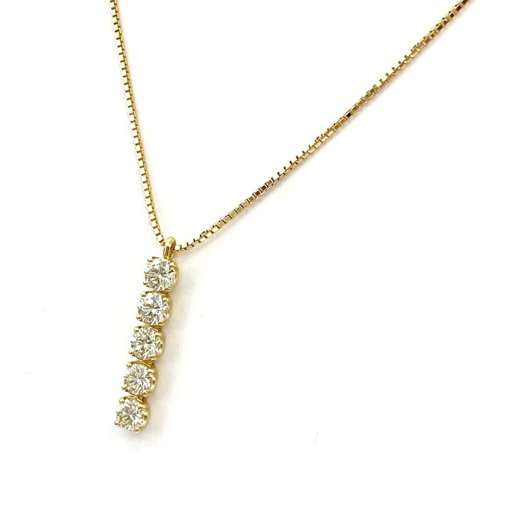 楽天市場】タサキ TASAKI メレダイヤ デザインネックレス YG イエロー 