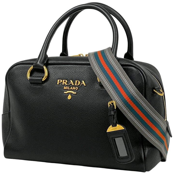 楽天市場】プラダ PRADA ロゴ ハンドバッグ 2WAY ショルダーバッグ 