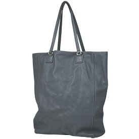 ロエベ LOEWE アナグラム トートバッグ ショルダーバッグ トートバッグ レザー グレー レディース 【中古】 msp29