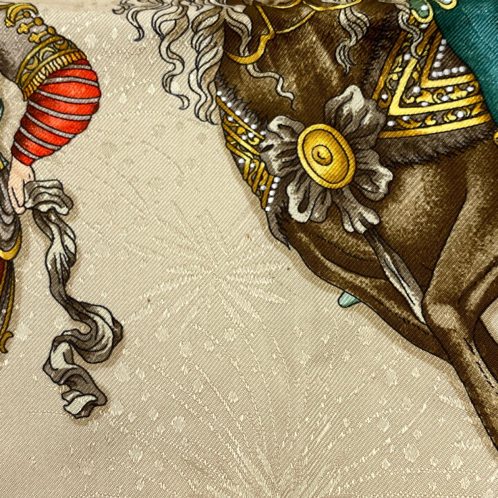 楽天市場】エルメス HERMES カレ 90 LES FETES DU ROI SOLEIL 太陽王の  