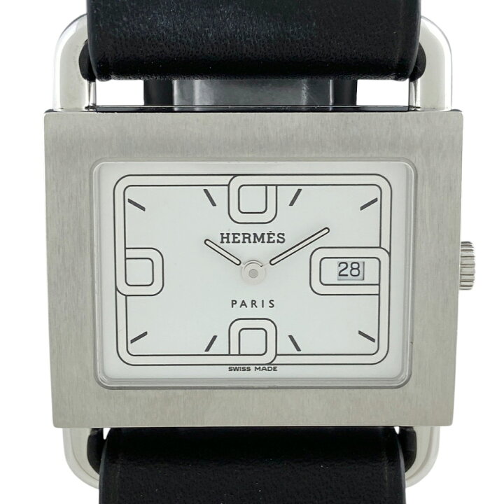 楽天市場】エルメス HERMES バレニア デイト BA1.510 腕時計 SS レザー  