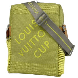 ルイ・ヴィトン Louis Vuitton ウィザリー ヴィトンカップ 斜め掛け ショルダーバッグ ダミエジェアン ライムグリーン M80636 メンズ 【中古】 msp29