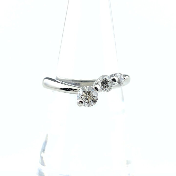タサキ TASAKI メレダイヤ デザインリング プラチナ 指輪 リング 12.5  