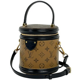 ルイ・ヴィトン Louis Vuitton カンヌ 2WAY ショルダーバッグ バニティ ハンドバッグ モノグラムリバース ブラウン M43986 レディース 【中古】