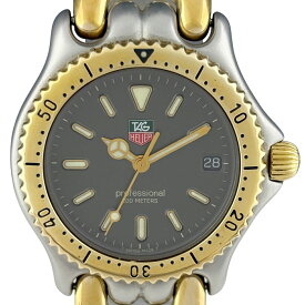 タグホイヤー TAG HEUER プロフェッショナル セルシリーズ S95.213 腕時計 SS GP クォーツ グレー メンズ 【中古】