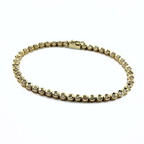 楽天市場】k18 テニス ブレスレット 中古（カラット数1.0 ～ 1.99ct 