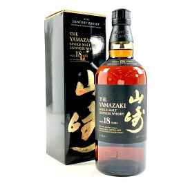 【東京都内限定お届け】 サントリー SUNTORY 山崎 18年 シングルモルト ジャパニーズ 700ml 国産ウイスキー 【中古】