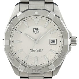 タグホイヤー TAG HEUER アクアレーサー WAY1111 腕時計 SS クォーツ シルバー メンズ 【中古】