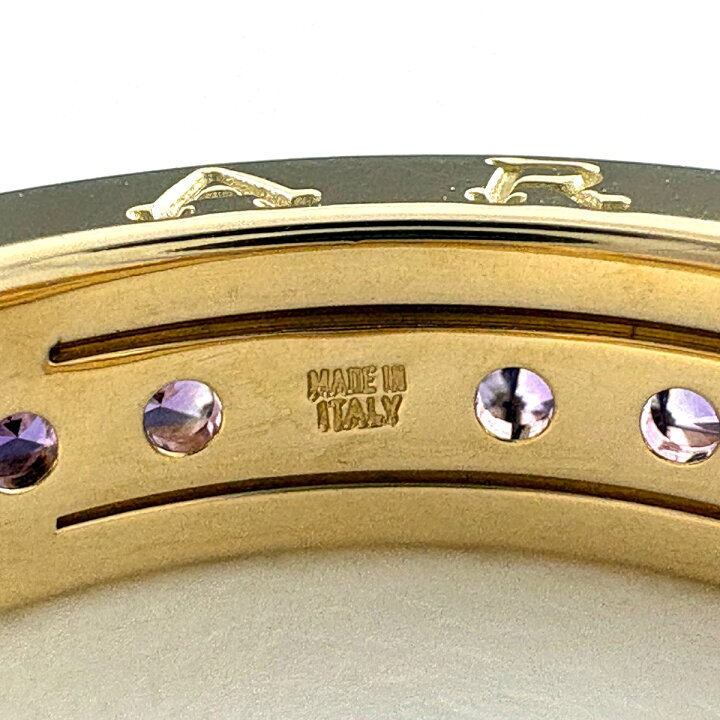 楽天市場】ブルガリ BVLGARI ビーゼロワン リング YG イエローゴールド 