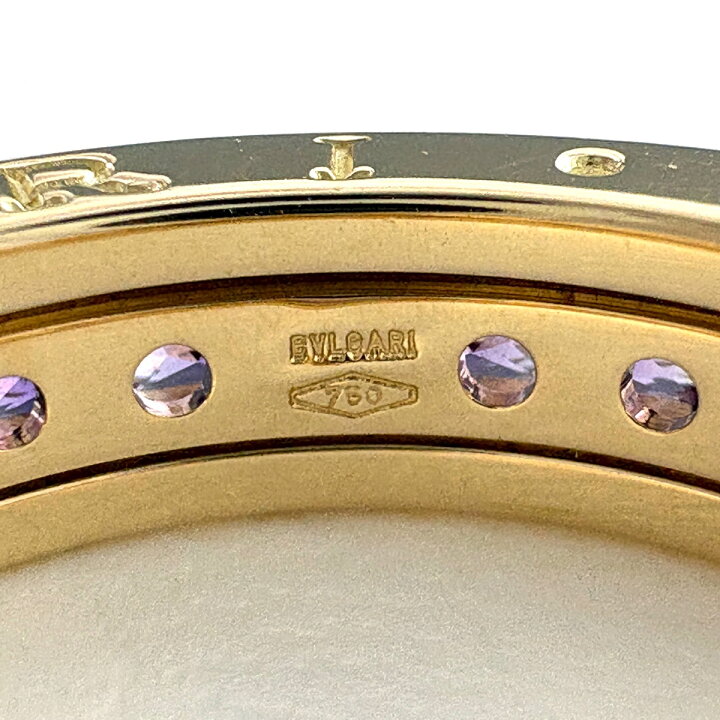 楽天市場】ブルガリ BVLGARI ビーゼロワン リング YG イエローゴールド 