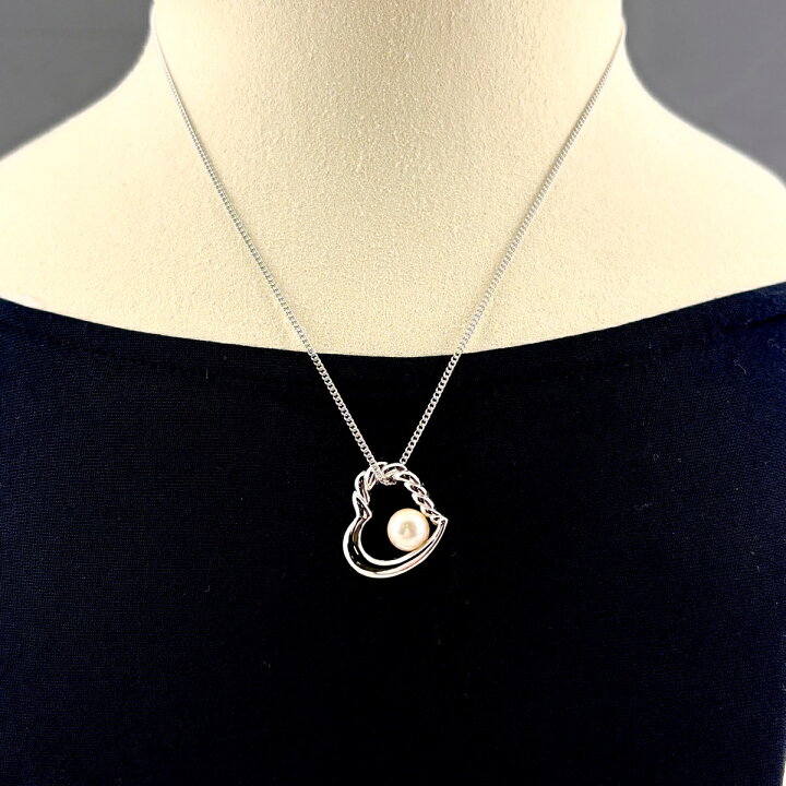 楽天市場】タサキ TASAKI ハートモチーフ シルバー ペンダント パール 