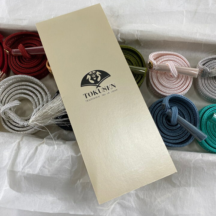 楽天市場】和装セット 美品 逸品 藤林徳扇「華」小物セット 帯締め 