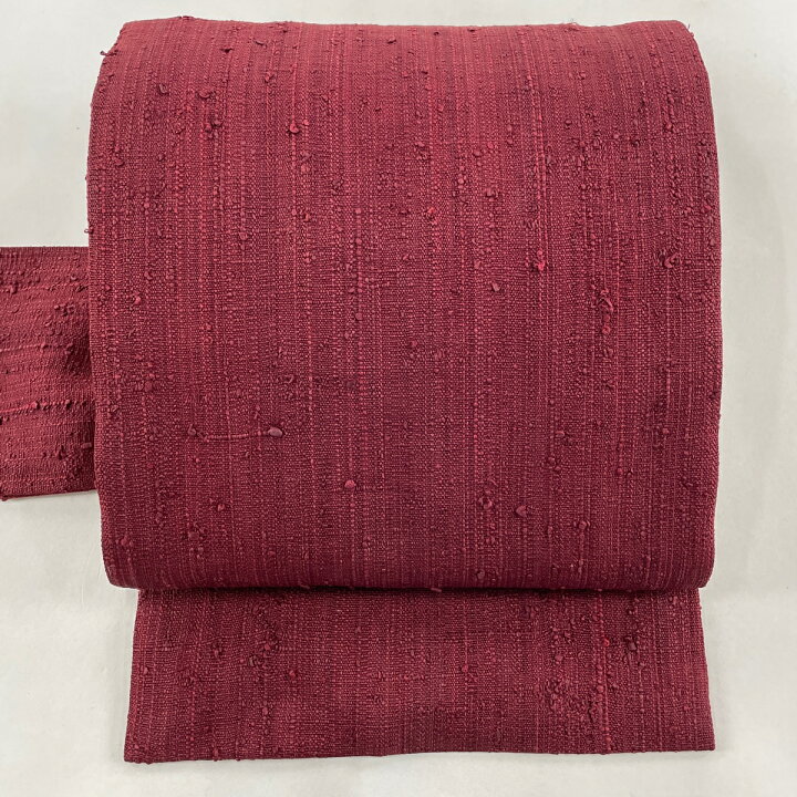 楽天市場】名古屋帯 美品 逸品 浦野理一 えんじ色 正絹 【中古 