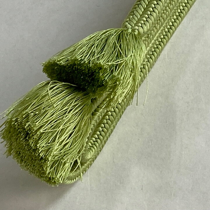 楽天市場】帯締め 美品 名品 無形文化財 有職組紐 道明 薄緑 正絹 和装 