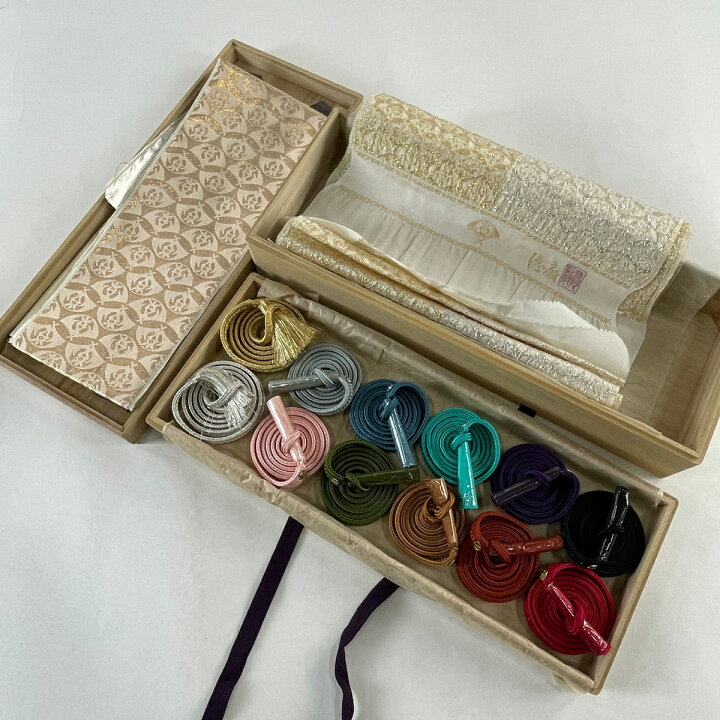楽天市場】帯締め 美品 逸品 落款あり 和装小物 藤林徳扇 「華」 小物  