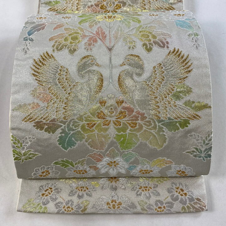 楽天市場】袋帯 美品 逸品 龍村美術織物 落款あり たつむら 聖樹瑞鳥錦 