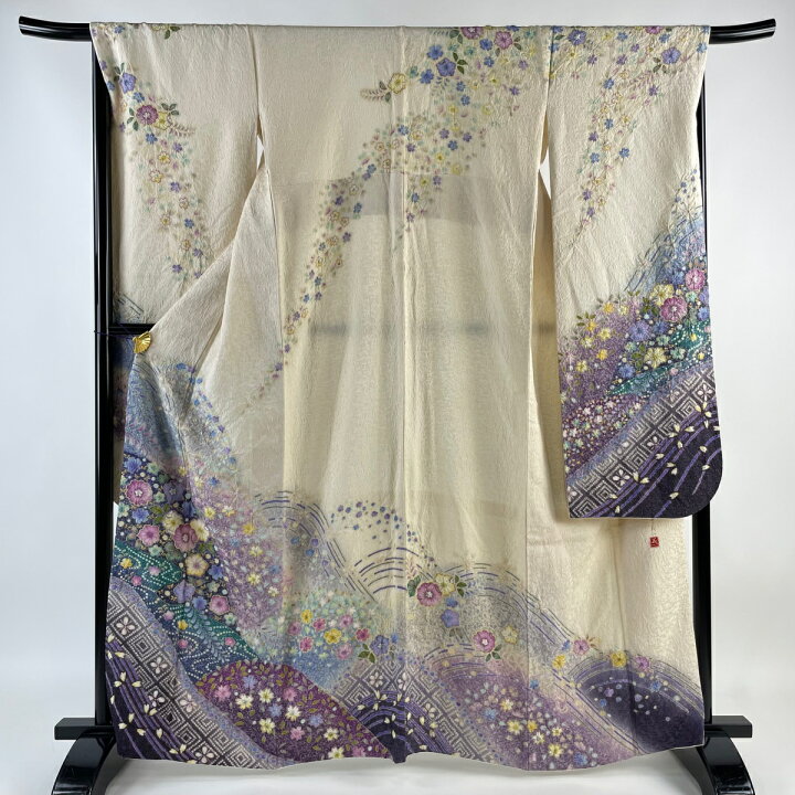 楽天市場】振袖 身丈164.5cm 裄丈67.5cm L 袷 小寺義一 落款あり  