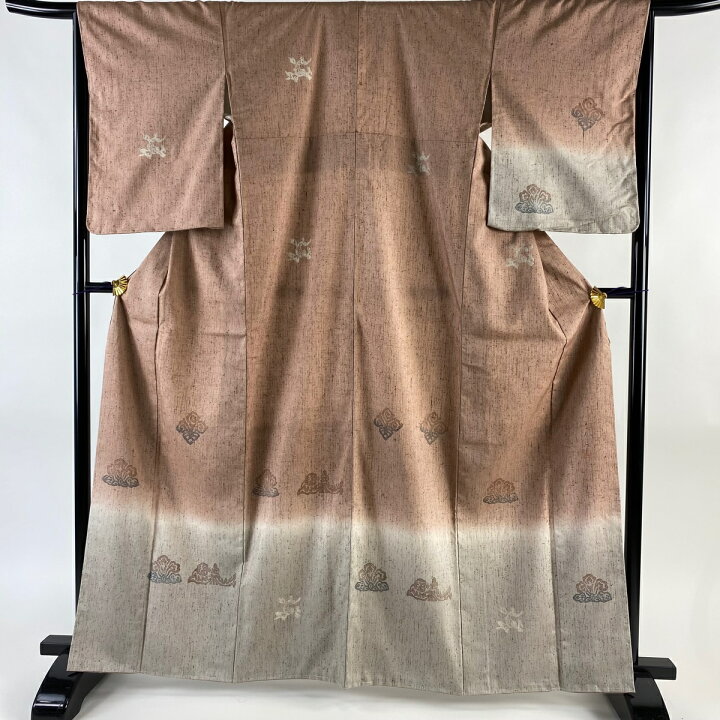 楽天市場】付下げ 身丈165.5cm 裄丈65.5cm M 袷 紬地 二代目 川村  