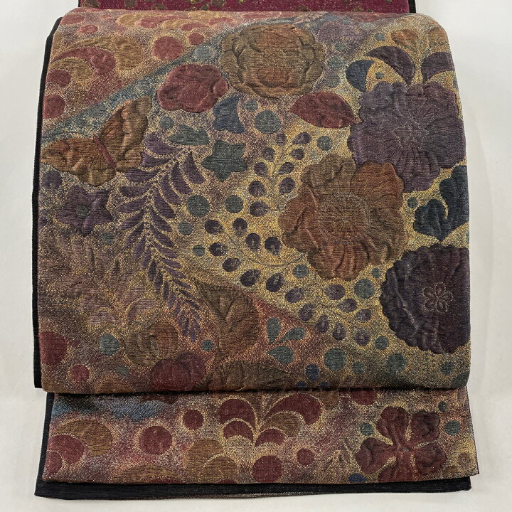 袋帯 美品 名品 お太鼓柄 正絹 【中古】（楽天市場】袋帯 美品 名品  