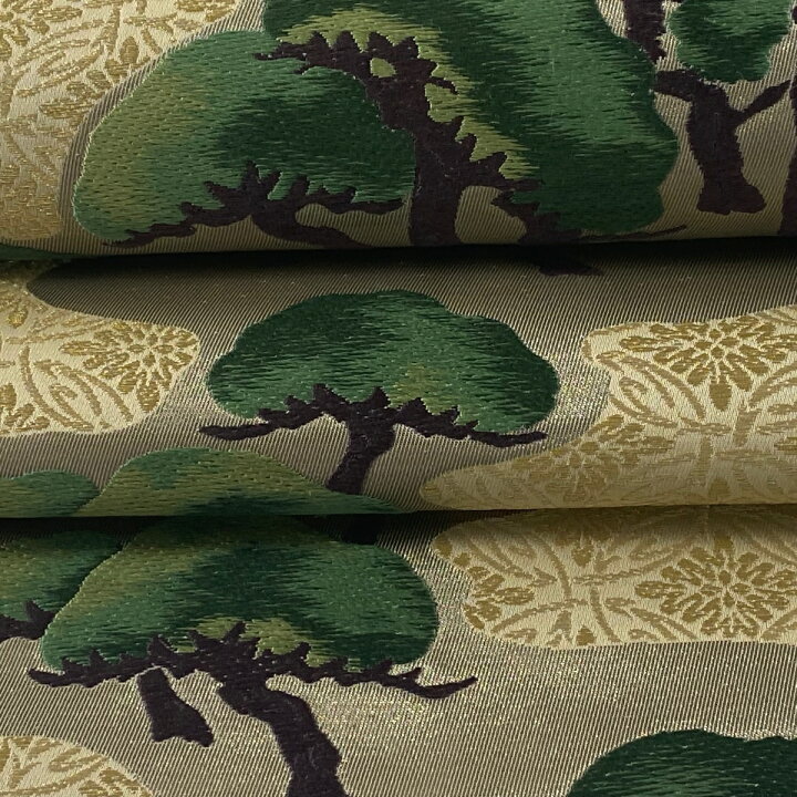 楽天市場】袋帯 美品 逸品 木村雨山監修 落款あり 芳彩 兼六瑞松 七宝 