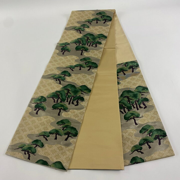 楽天市場】袋帯 美品 逸品 木村雨山監修 落款あり 芳彩 兼六瑞松 七宝 