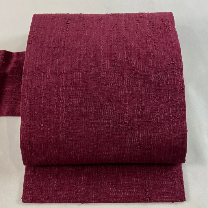 楽天市場】名古屋帯 美品 逸品 浦野理一 紬地 赤紫 正絹 【中古 