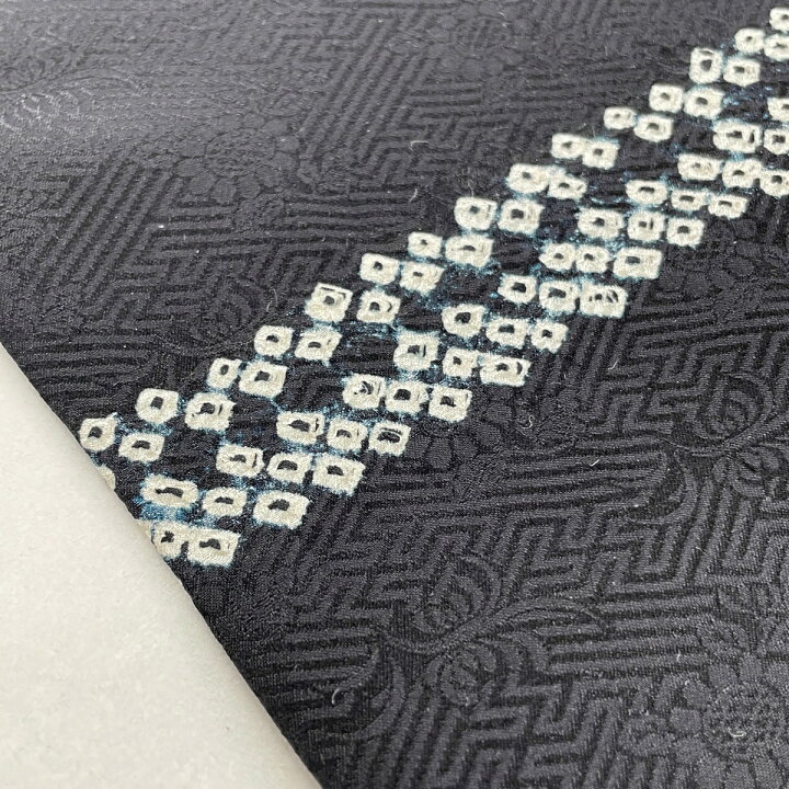 楽天市場】名古屋帯 美品 秀品 葉 絞り 黒 正絹 【中古】 : バイセル 