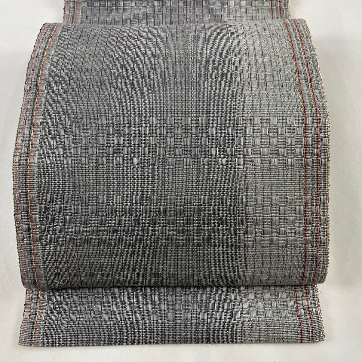 楽天市場】名古屋帯 美品 逸品 証紙あり 南風原花織 八寸名古屋帯 縞  