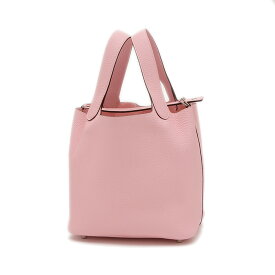 【ポイント3倍!スーパーSALE期間限定】【未使用品】エルメス ピコタンロックPM 18 トリヨン ローズサクラ シルバー金具 K刻印【中古】【送料無料】