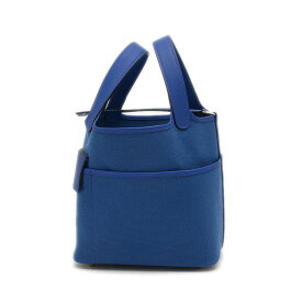 【ポイント3倍!スーパーSALE期間限定】【未使用品】エルメス ピコタンロック PM 18 カーゴ ブルーロワイヤル シルバー金具 U刻印【中古】【送料無料】