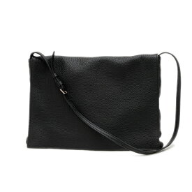 ザロウ NAN ショルダーバッグ レザー ブラック ポーチ付き W1811L611【中古】【送料無料】