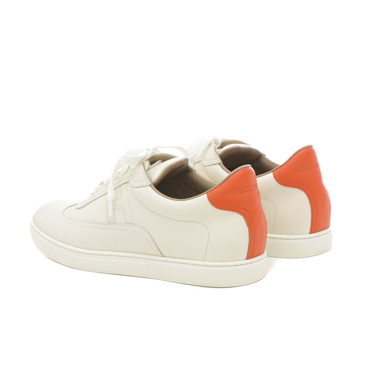楽天市場】エルメス クイッカー スニーカー カーフ ホワイト/オレンジ  