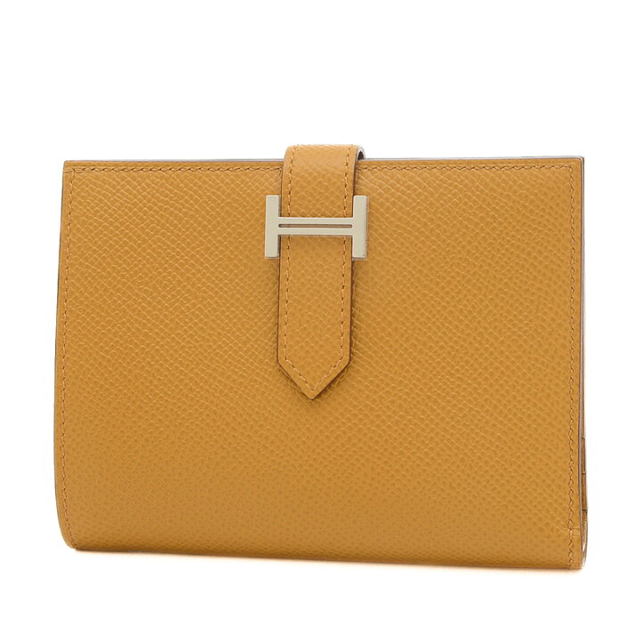 楽天市場】エルメス ベアンコンパクト 二つ折り財布 エプソン セサミ  