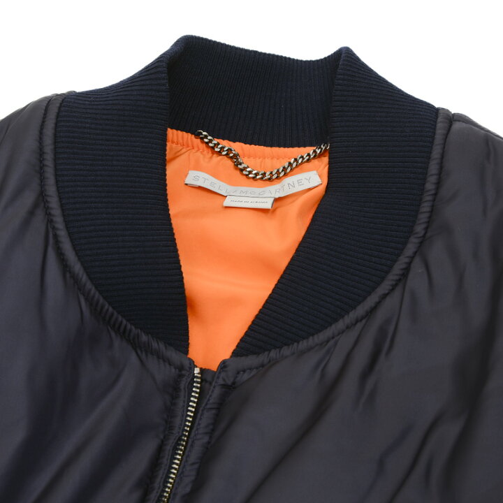 楽天市場】ステラマッカートニー MA1 ジャケット ブルゾン ネイビー 38  