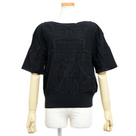 エルメス 半袖ニット シルク混 ブラック レディース #44【中古】 BP 【送料無料】