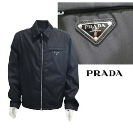プラダ PRADA メンズ Re-Nylon ブルゾンジャケット アウター ナイロンジャケット ブラック SGB684_1WQ8